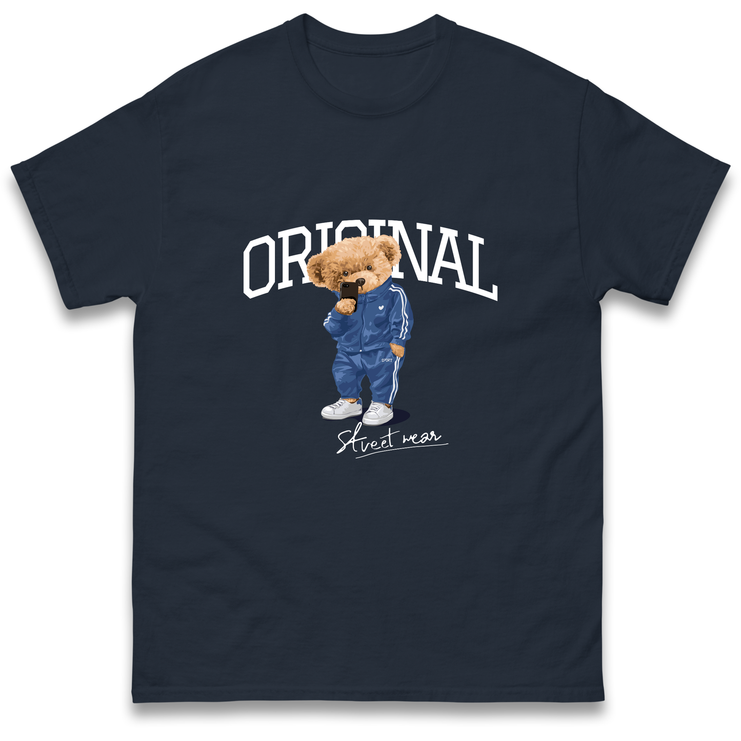 Teddy Bear Original Streetwear T Shirt