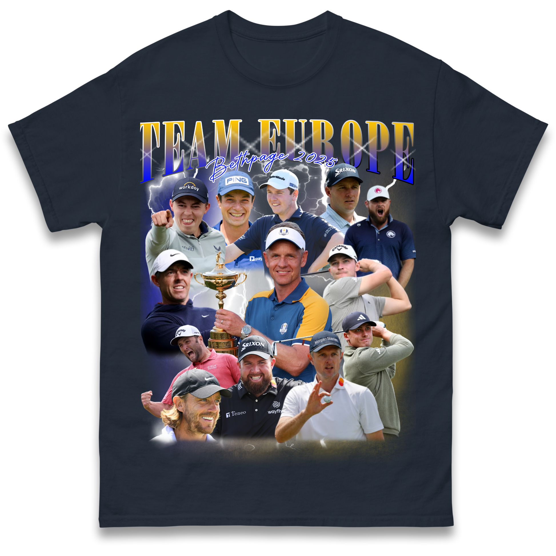 Ryder Cup 2025 Team Europe T Shirt