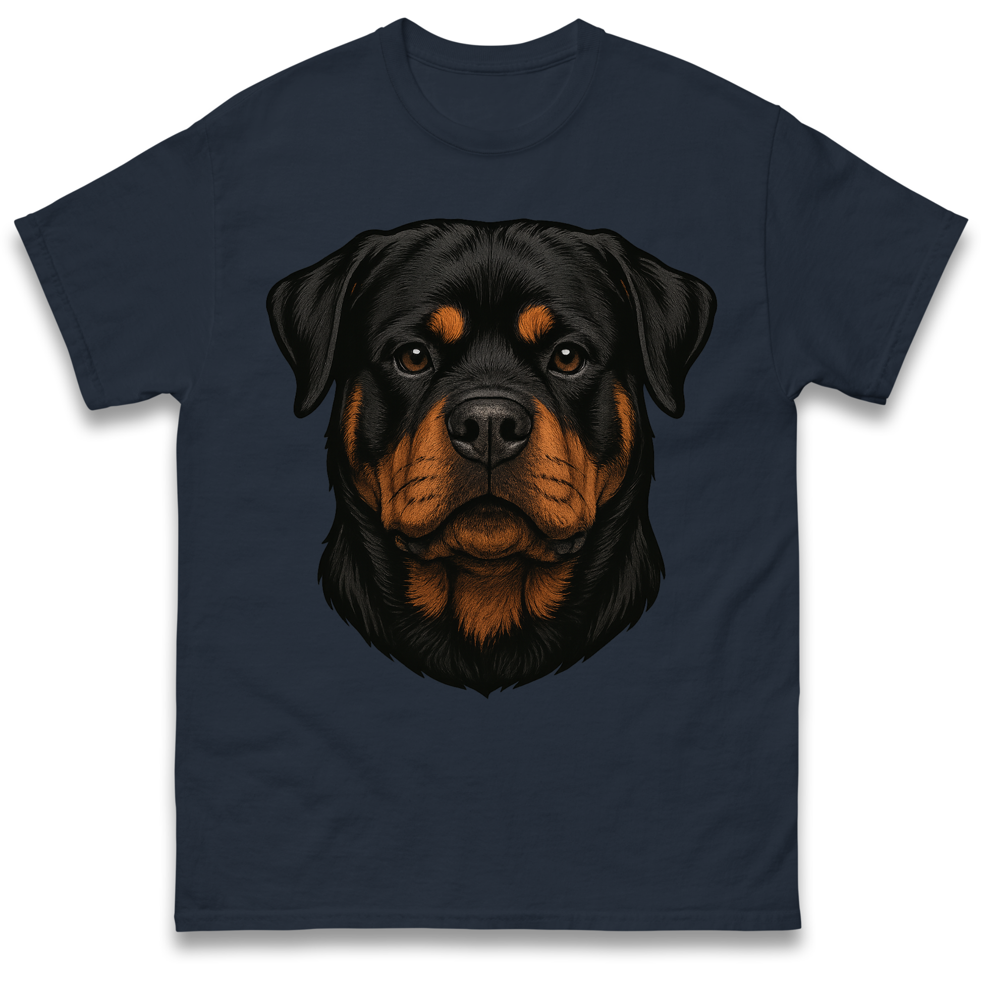 Rottweiler Face T Shirt