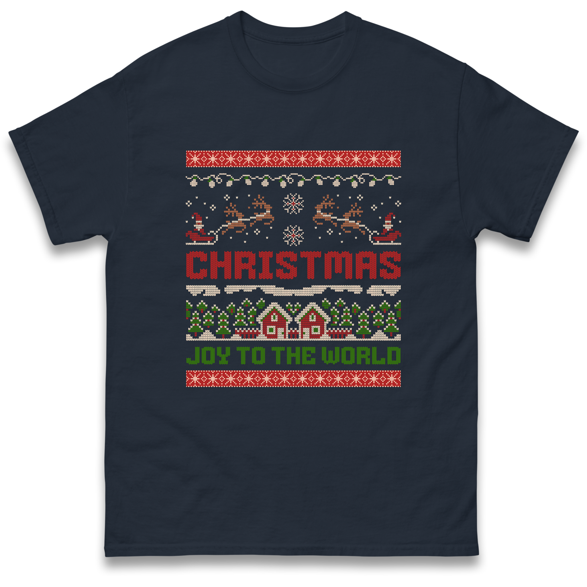 Christmas Joy to the World Christmas T Shirt