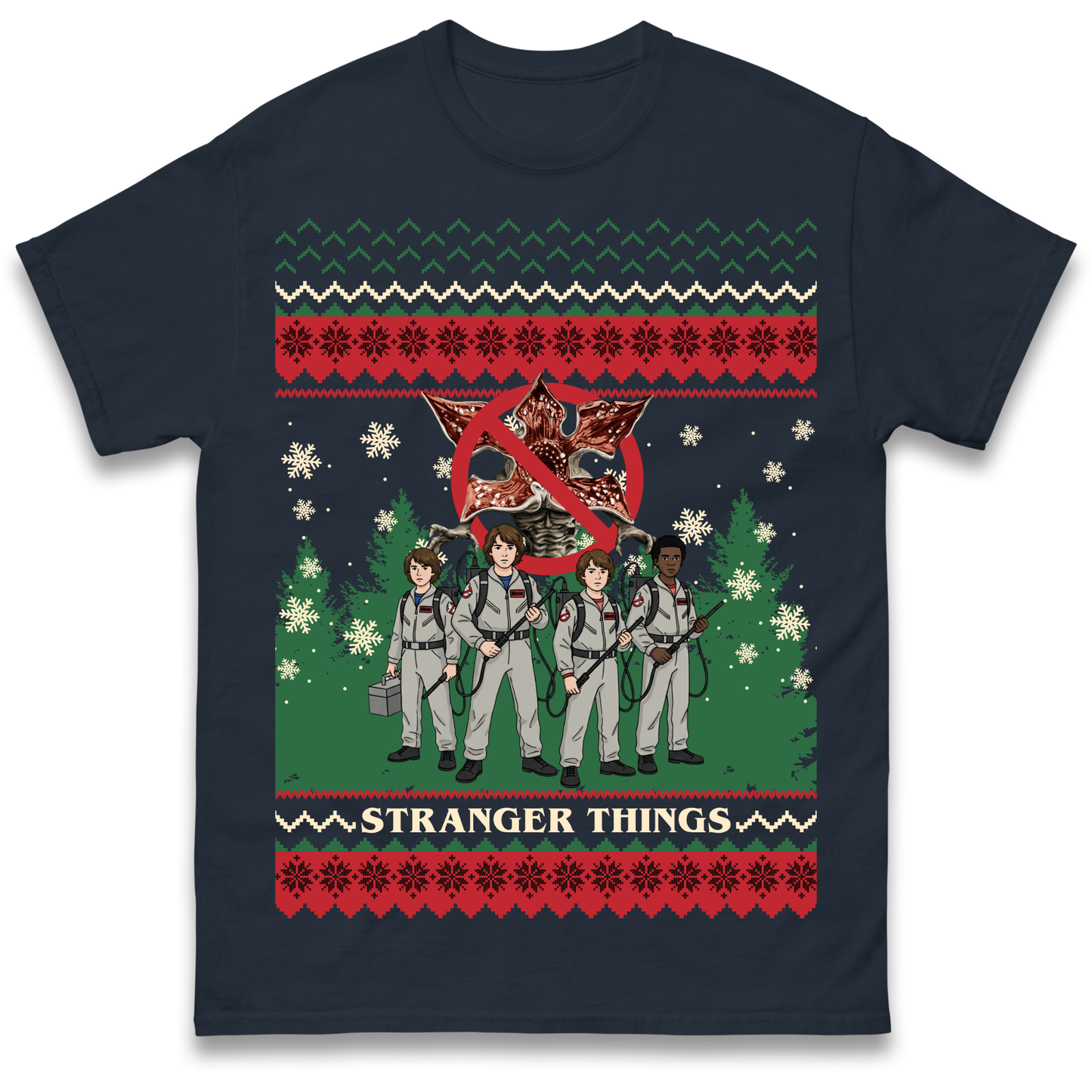 Stranger Things Demogorgon Christmas T Shirt