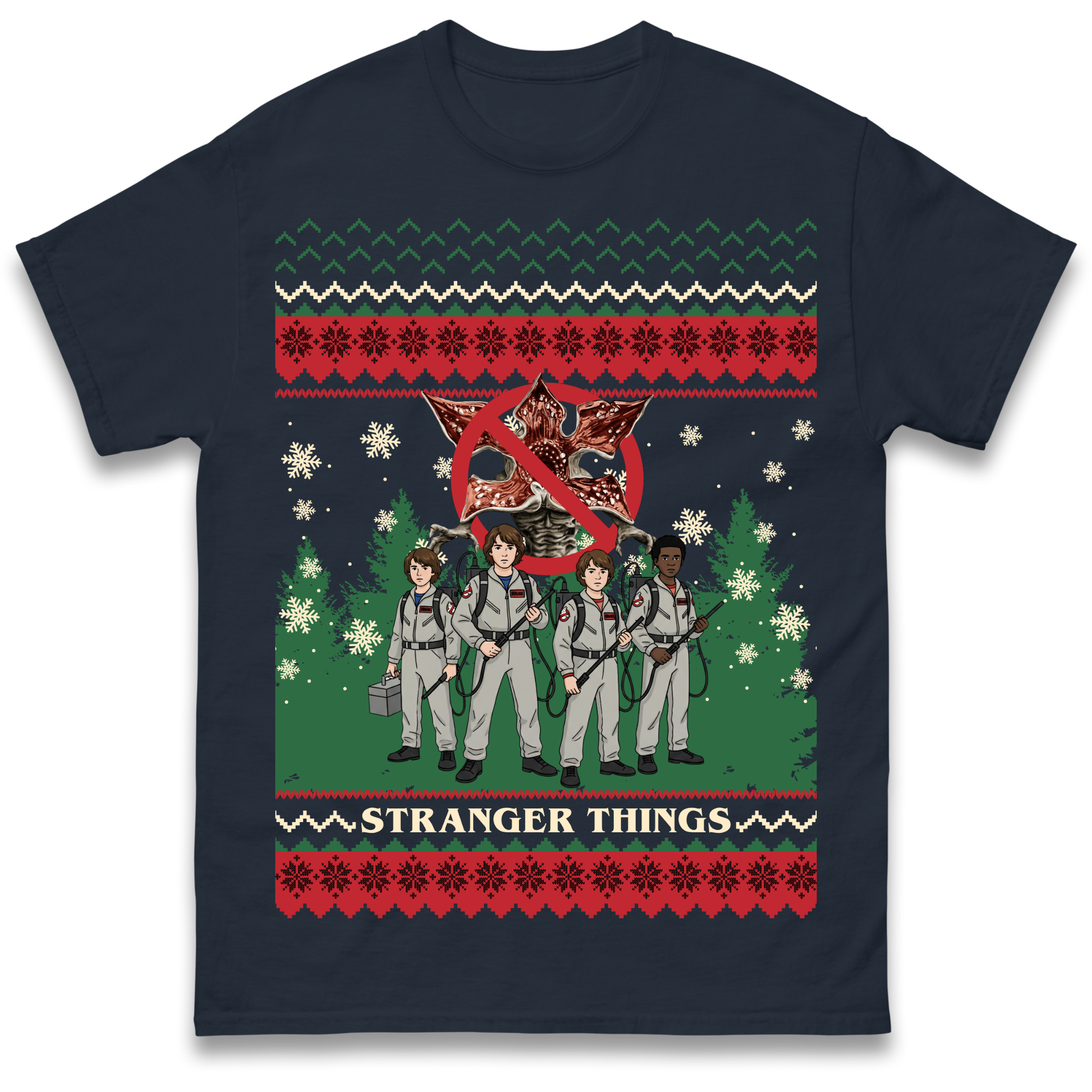 Stranger Things Demogorgon Christmas T Shirt