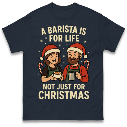 Barista Christmas T Shirt