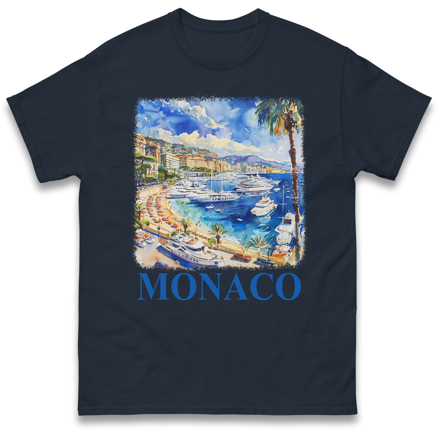 Monaco Painting T Shirt