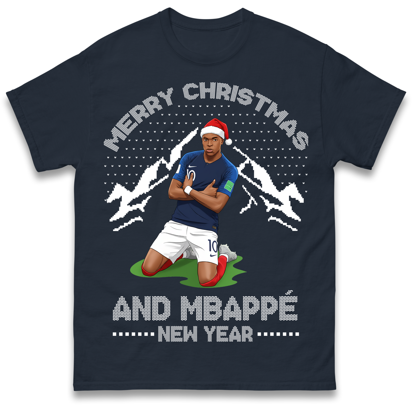 Mbappe Christmas T-Shirt
