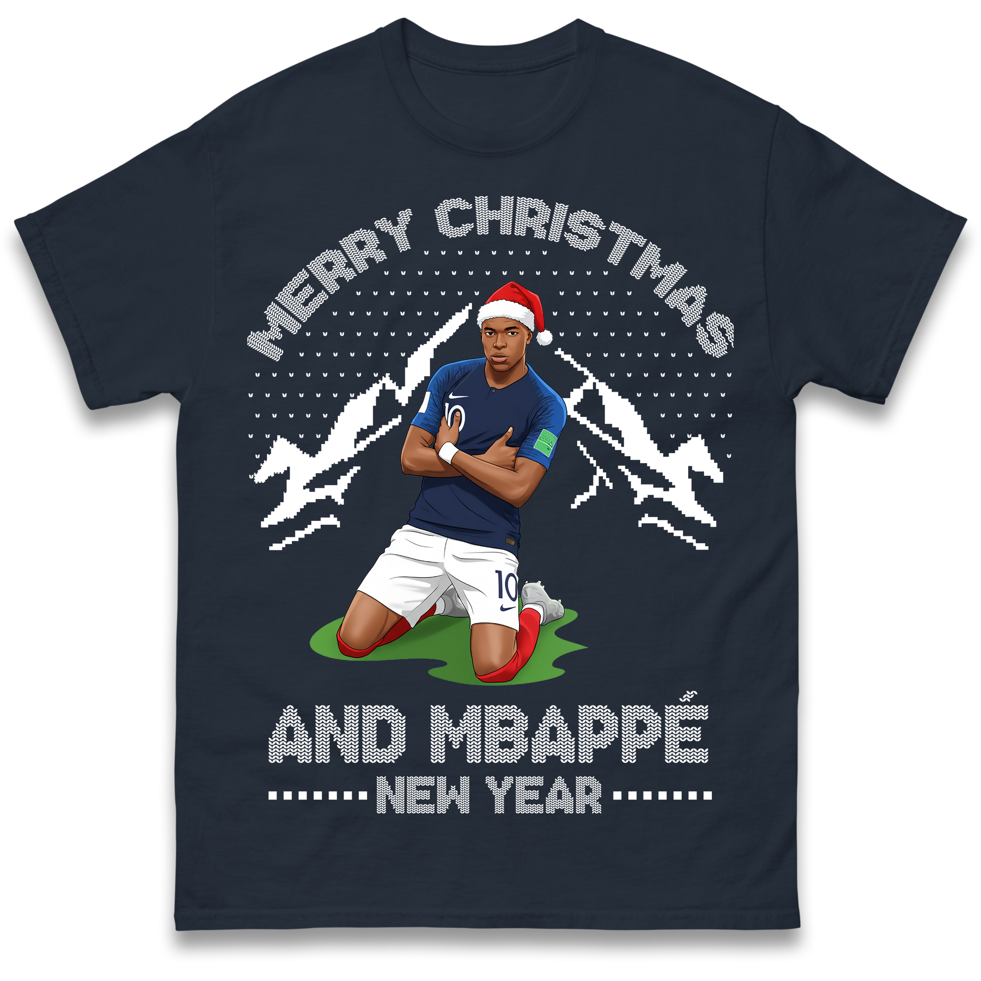 Mbappe Christmas T-Shirt