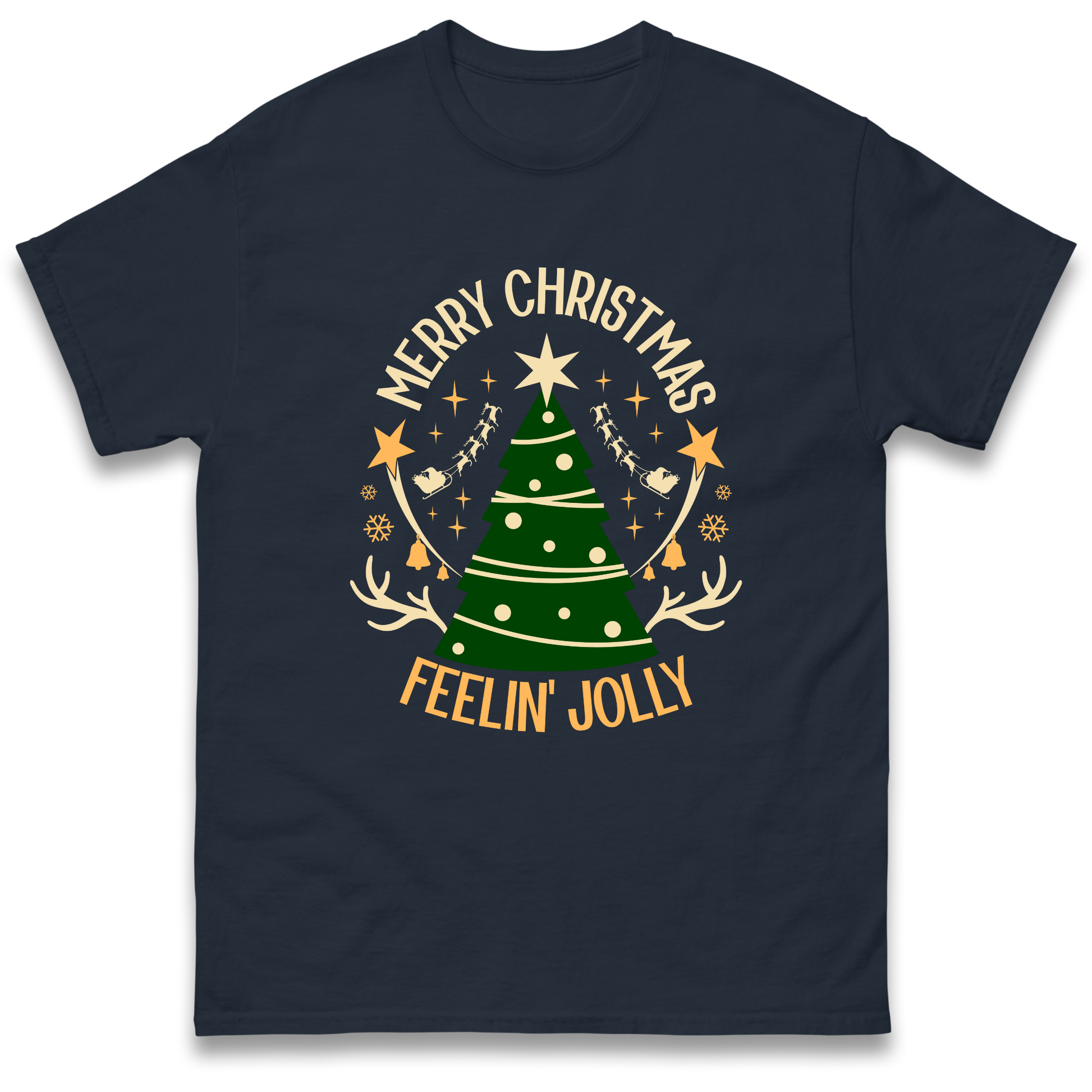 Merry Christmas Feeling Jolly Christmas T Shirt