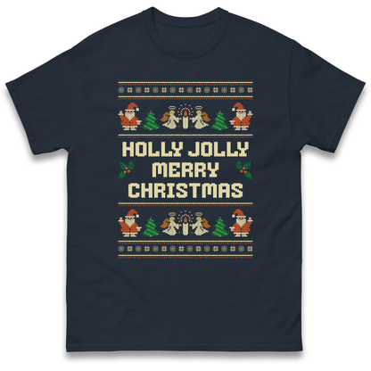 Holly Jolly Merry Christmas T Shirt