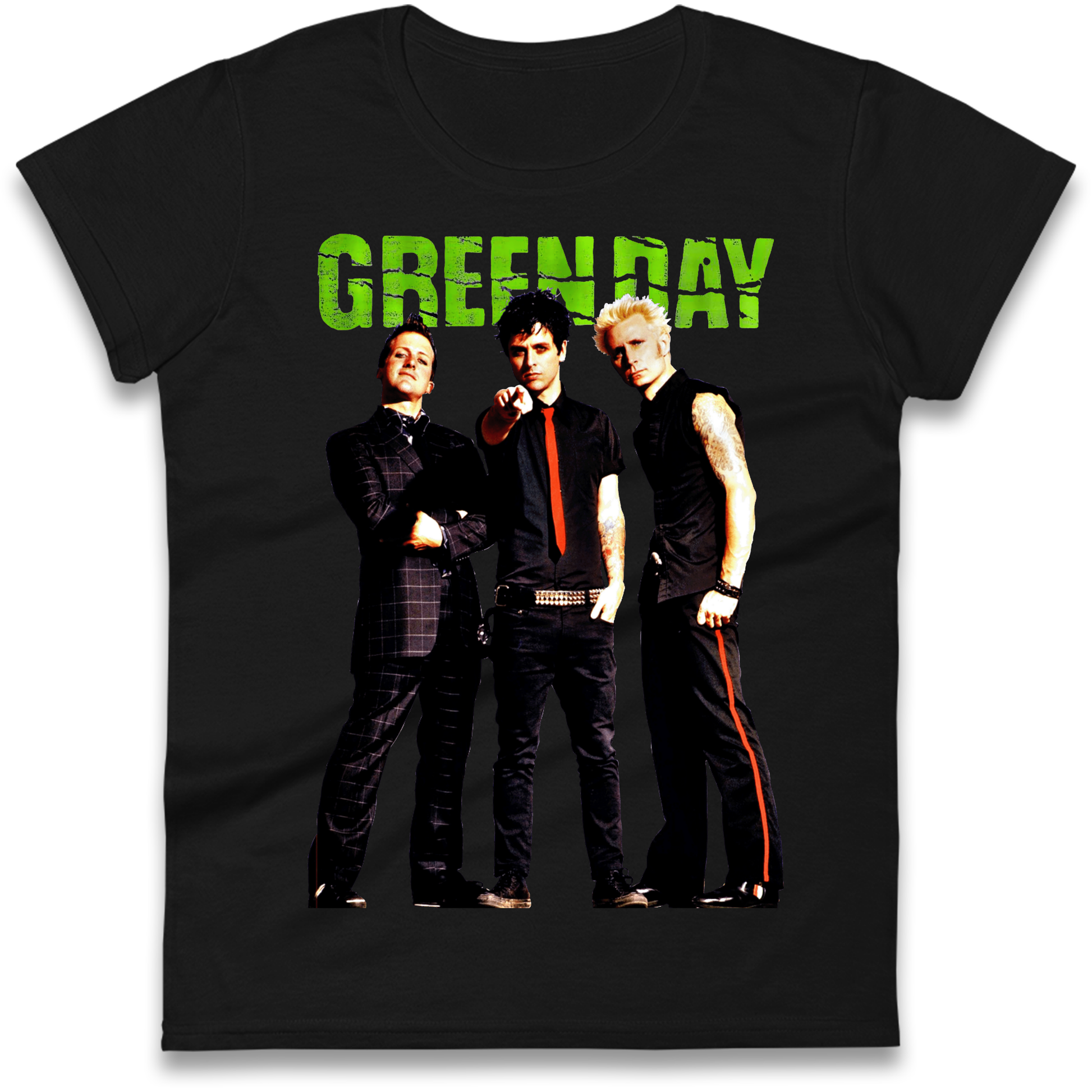 Green Day Ladies T Shirt