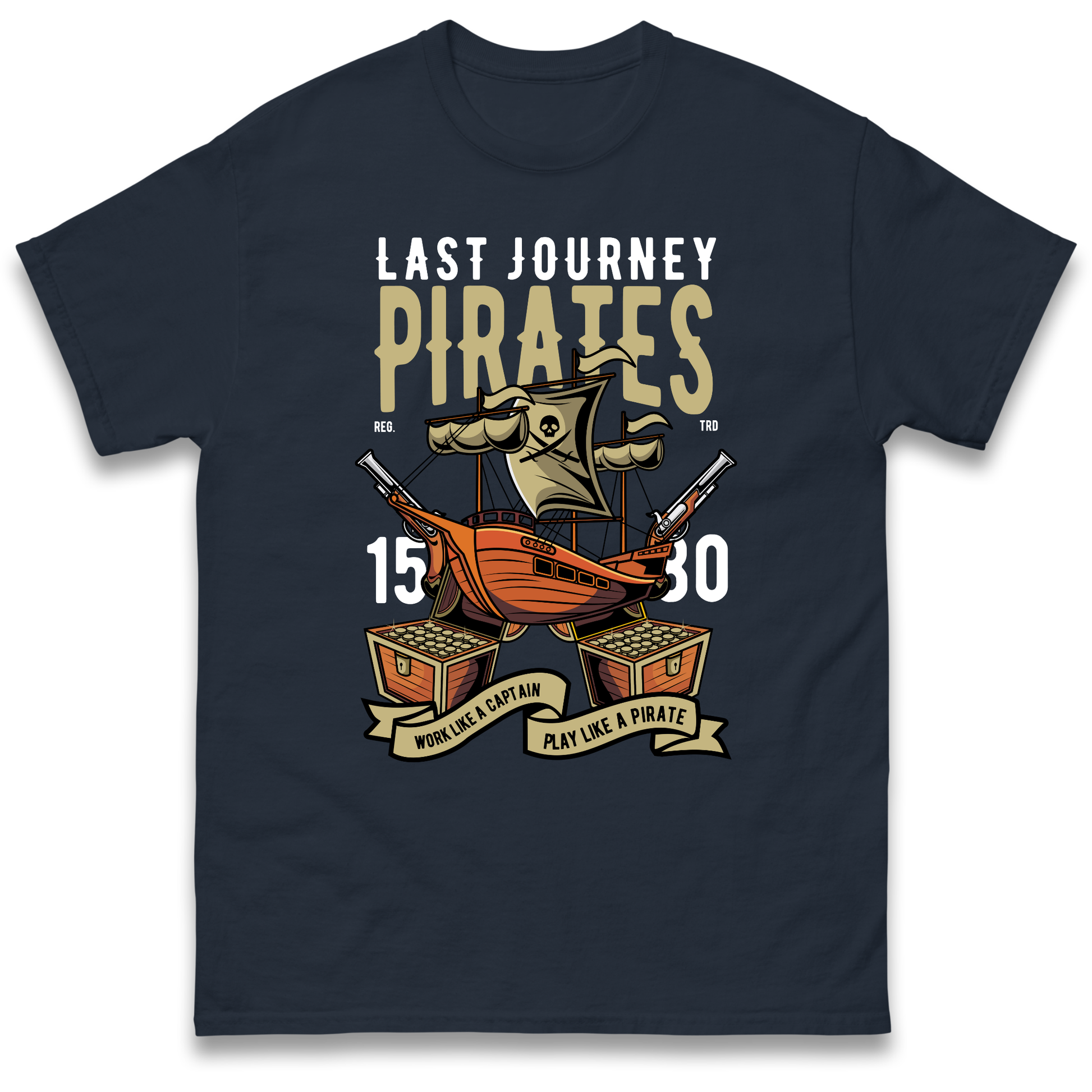 Last Journey Pirates T Shirt
