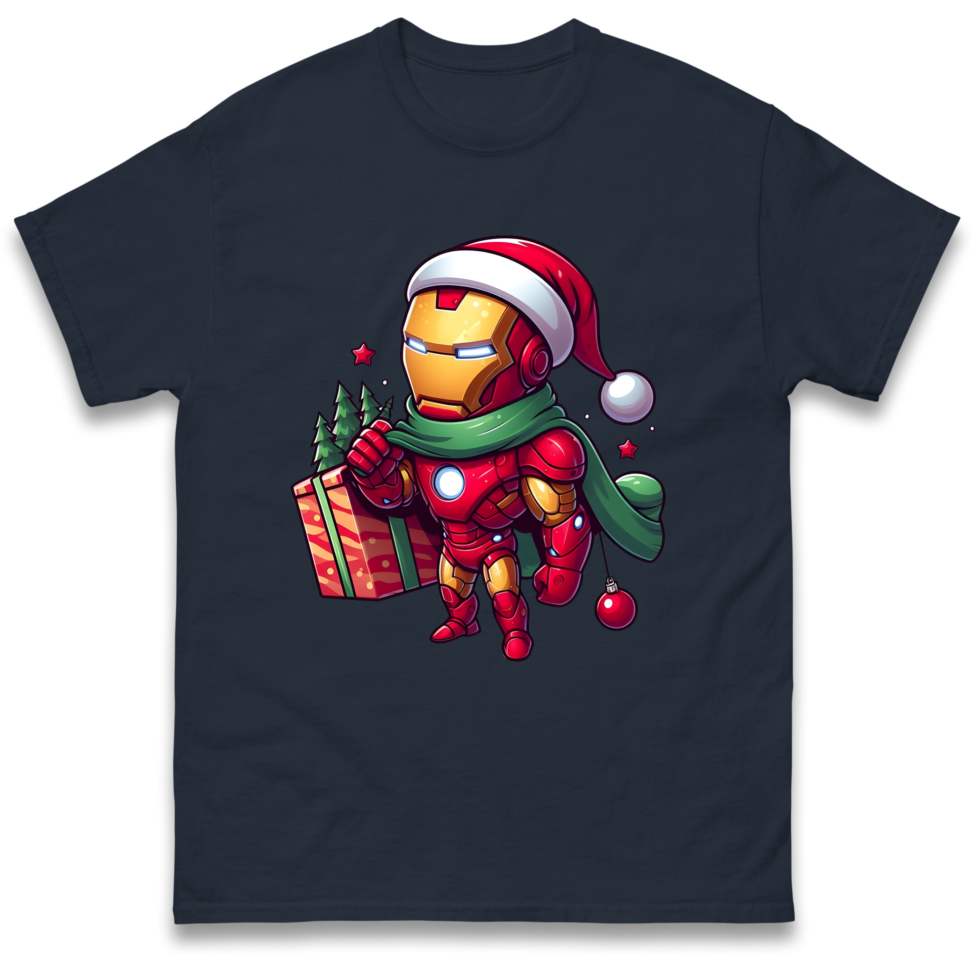 Ironman Santa T Shirt