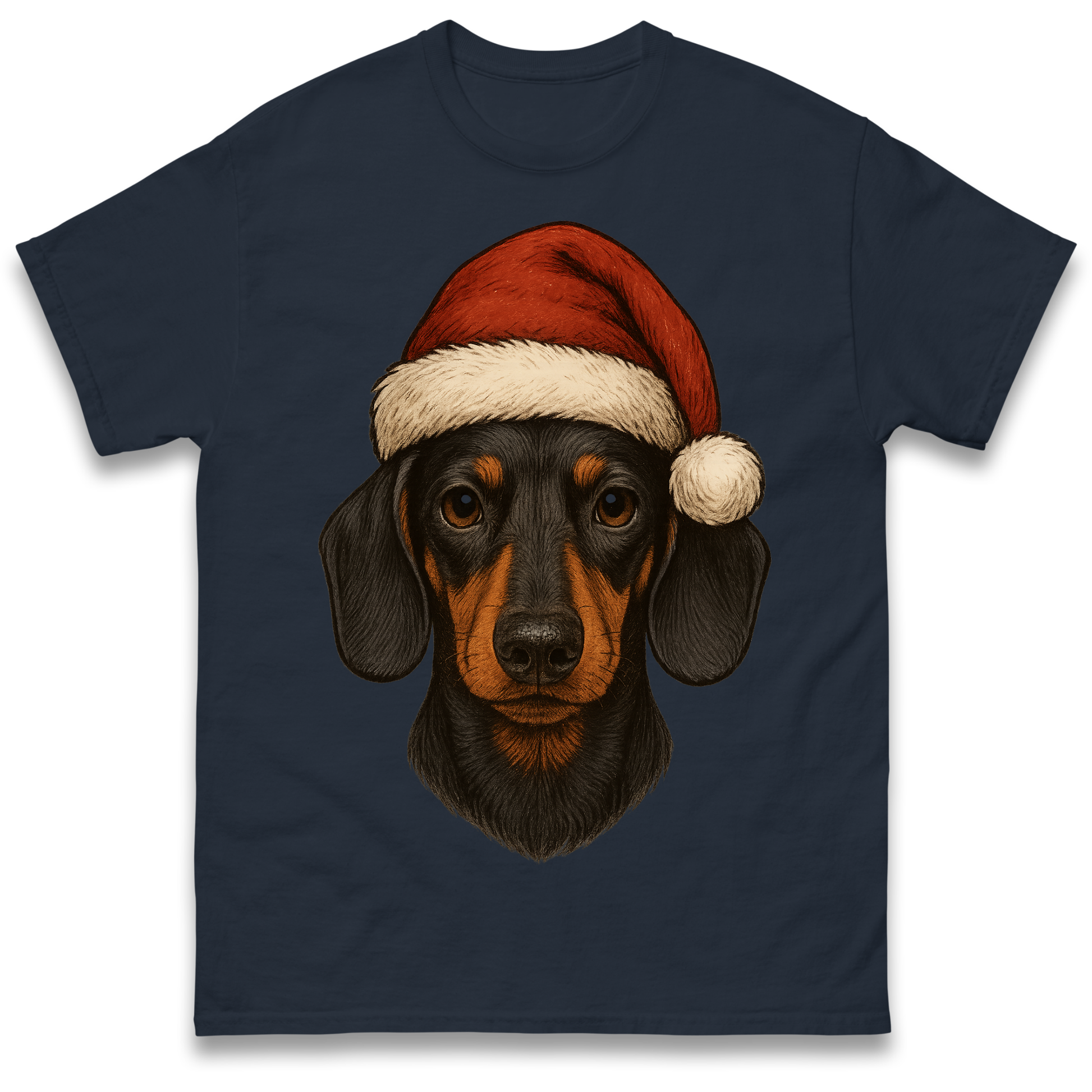 Sausage Dog Christmas T-Shirt