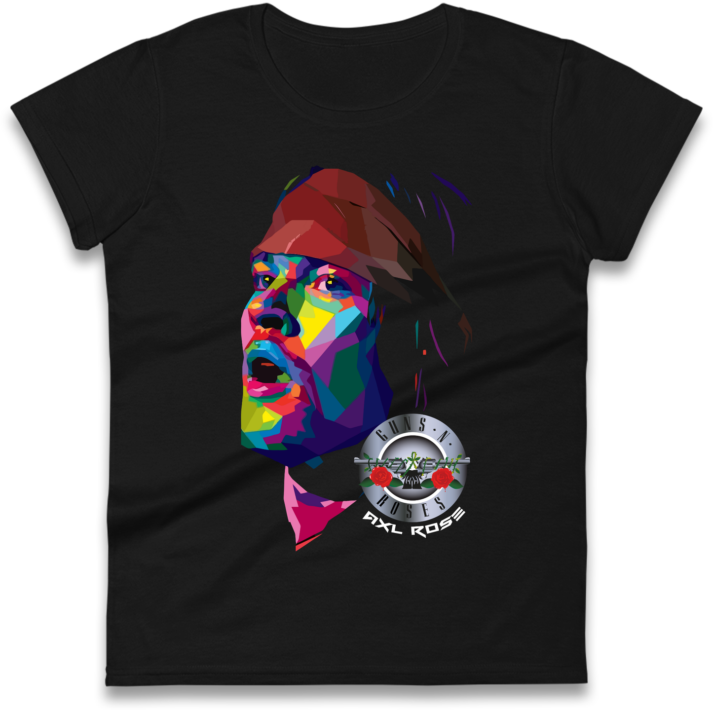 Axl Rose Ladies T Shirt 