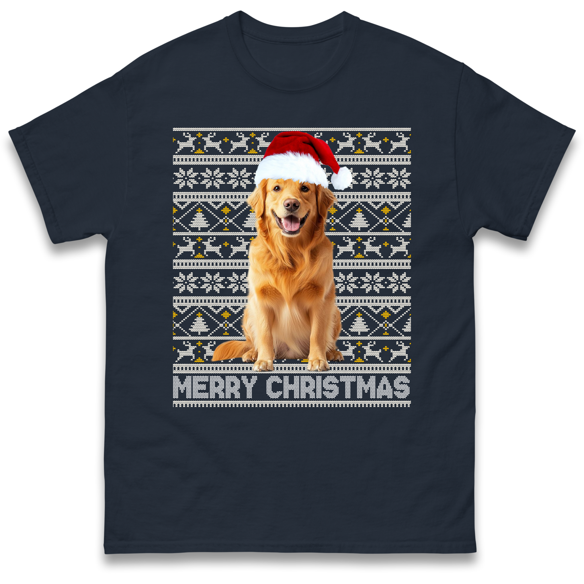 Merry Christmas Dog T Shirt