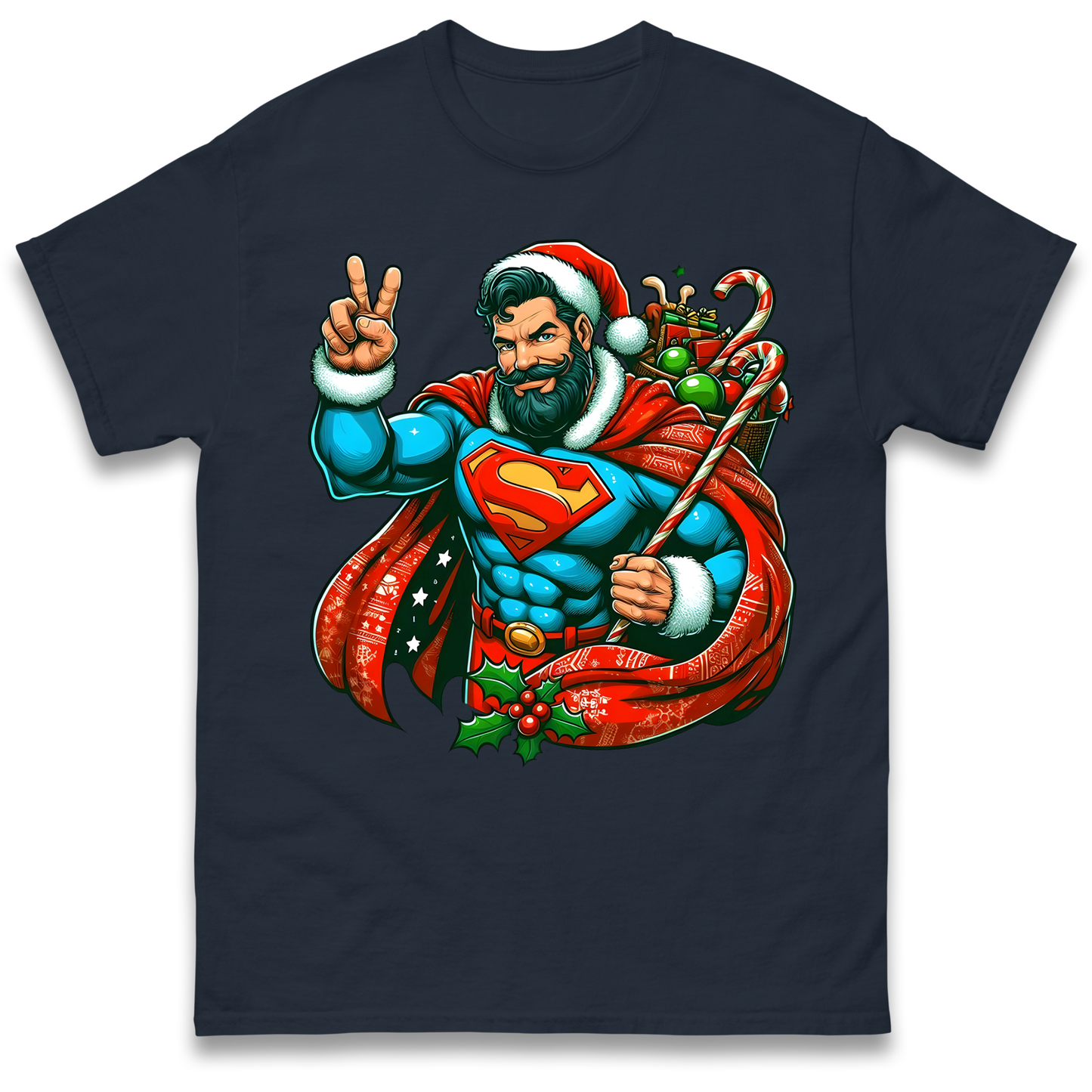 Superman Christmas T Shirt