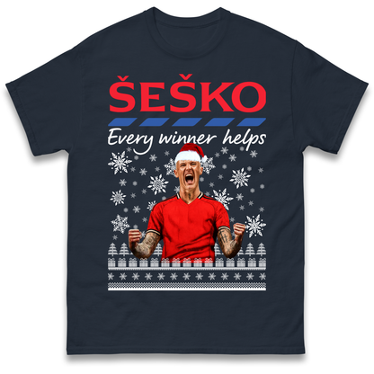 Benjamin Sesko Christmas T Shirt