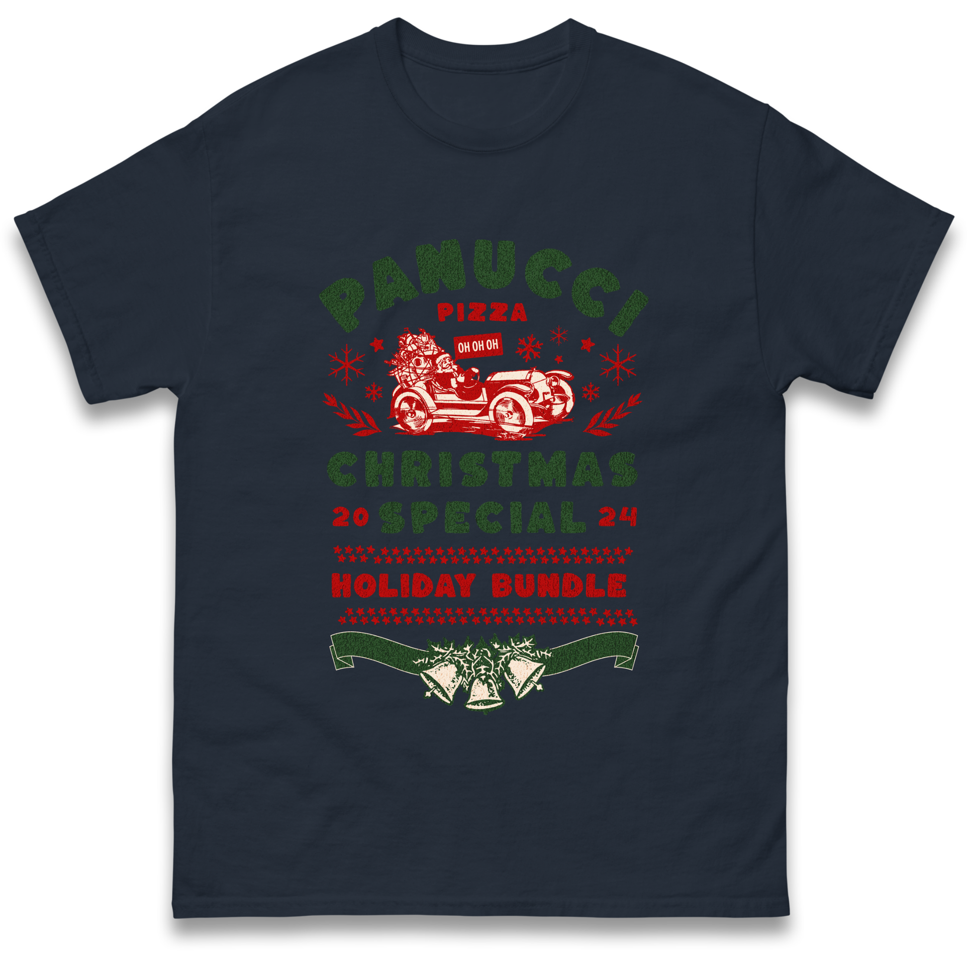Panucci Pizza Christmas Special Christmas T Shirt