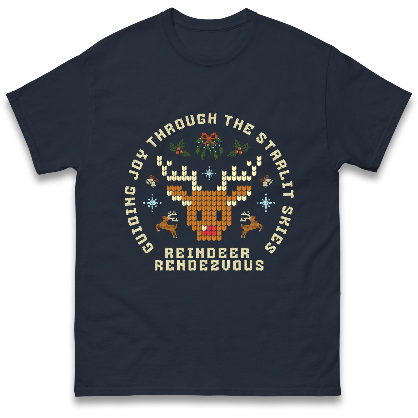 Reindeer Rendezvous Christmas T Shirt