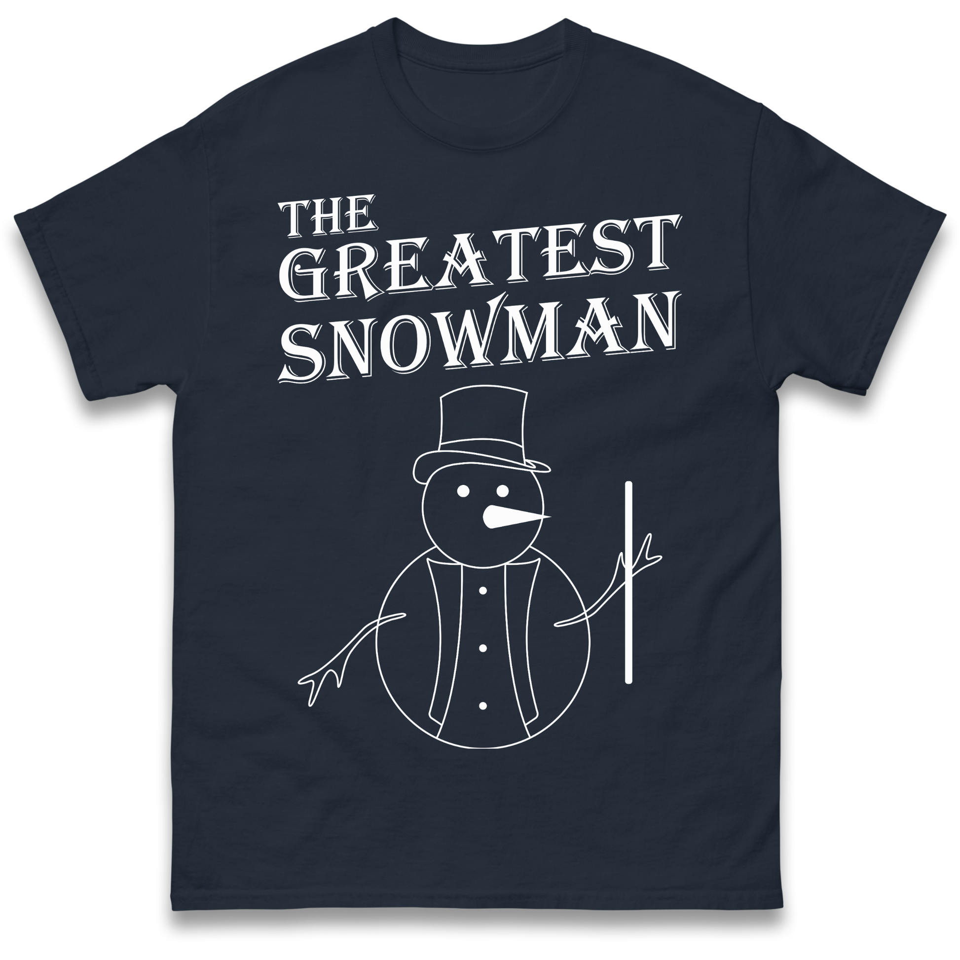 The Greatest Snowman Christmas T Shirt