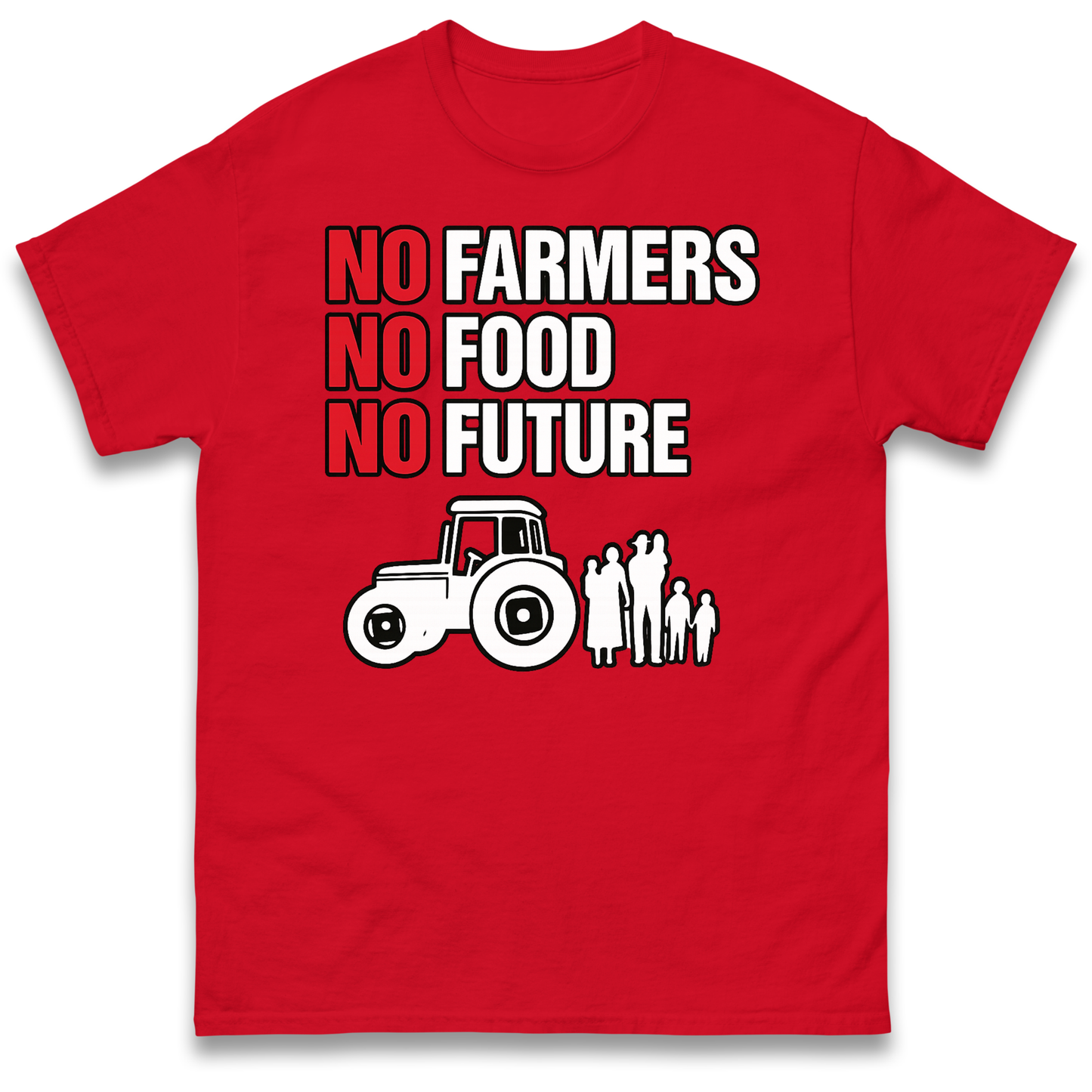 Farmers Agricultural Inheritance Tax Protest T Shirt
