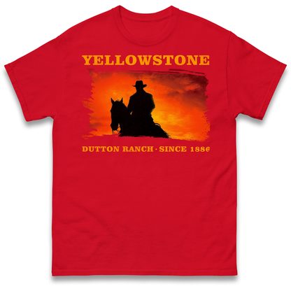 Yellowstone Dutton Ranch Since 1886 T Shirt