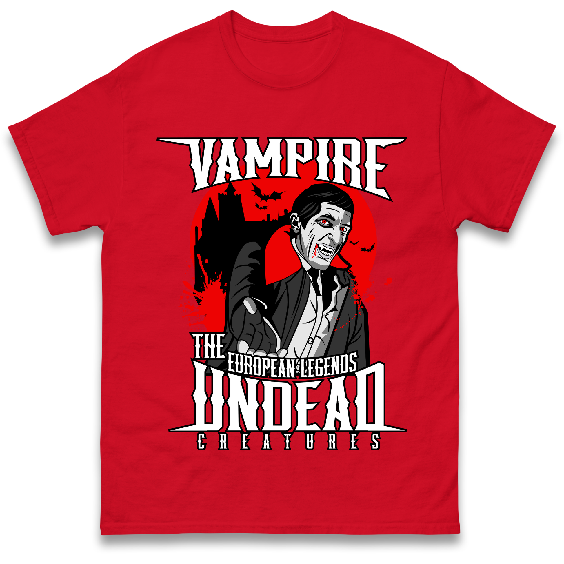 Vampire Undead T Shirt