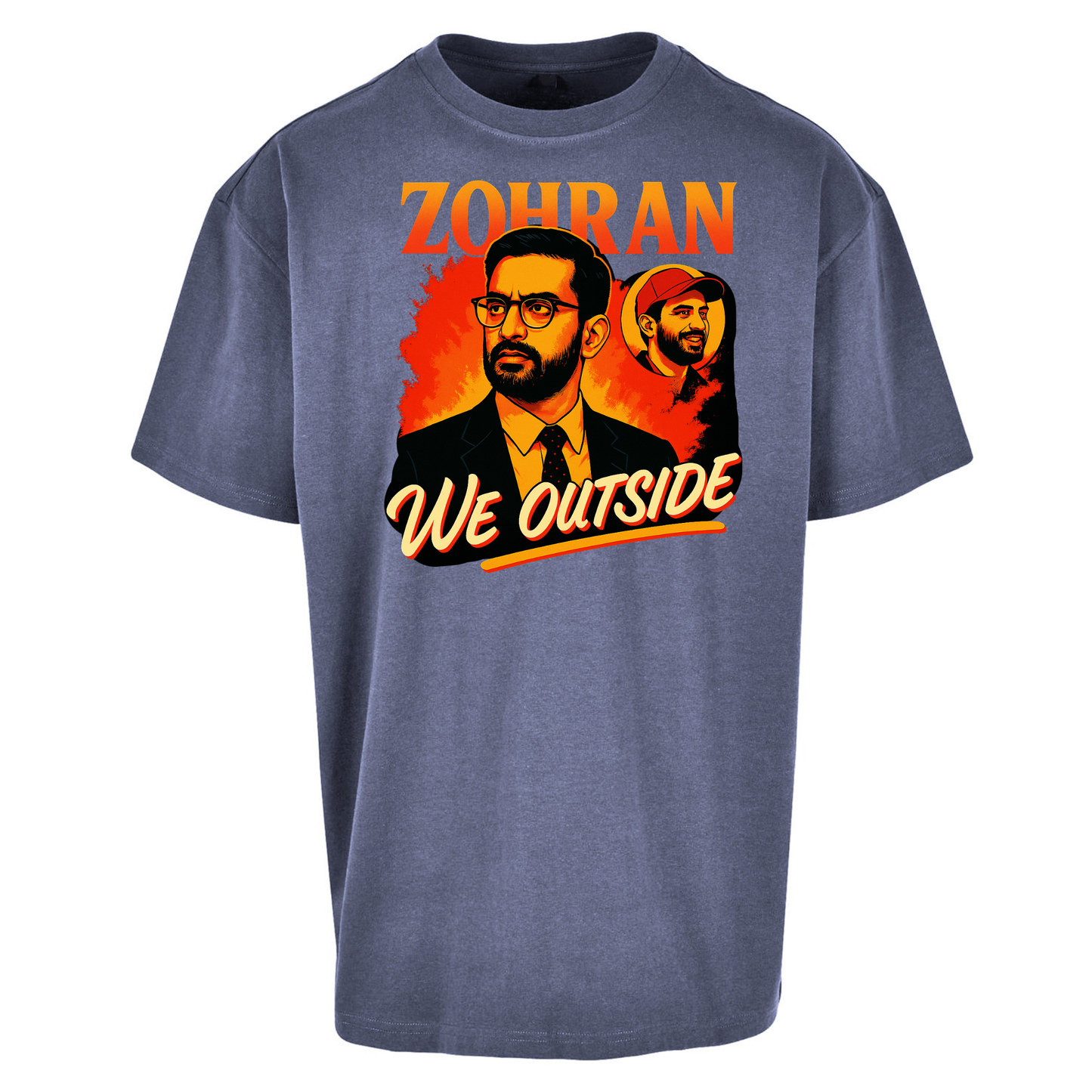 Zohran Mamdani Oversized T Shirt