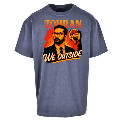 Zohran Mamdani Oversized T Shirt