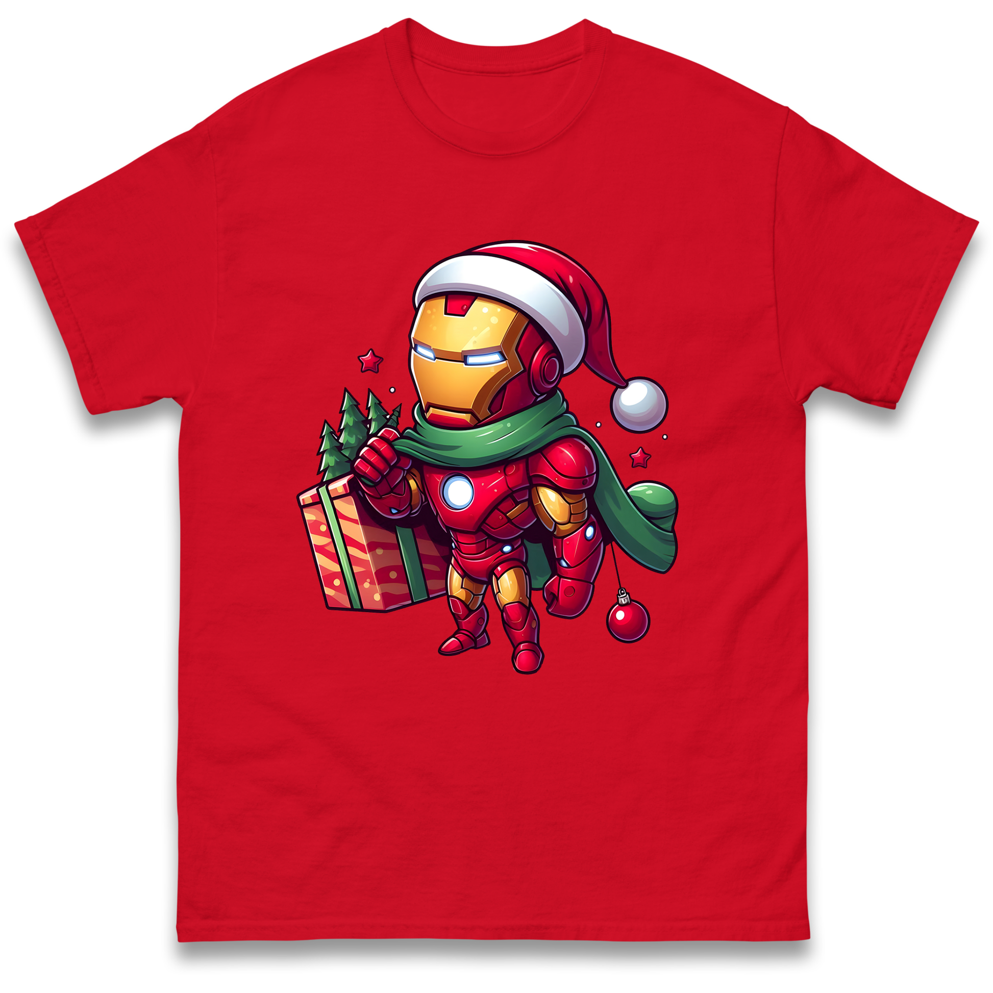Ironman Santa T Shirt