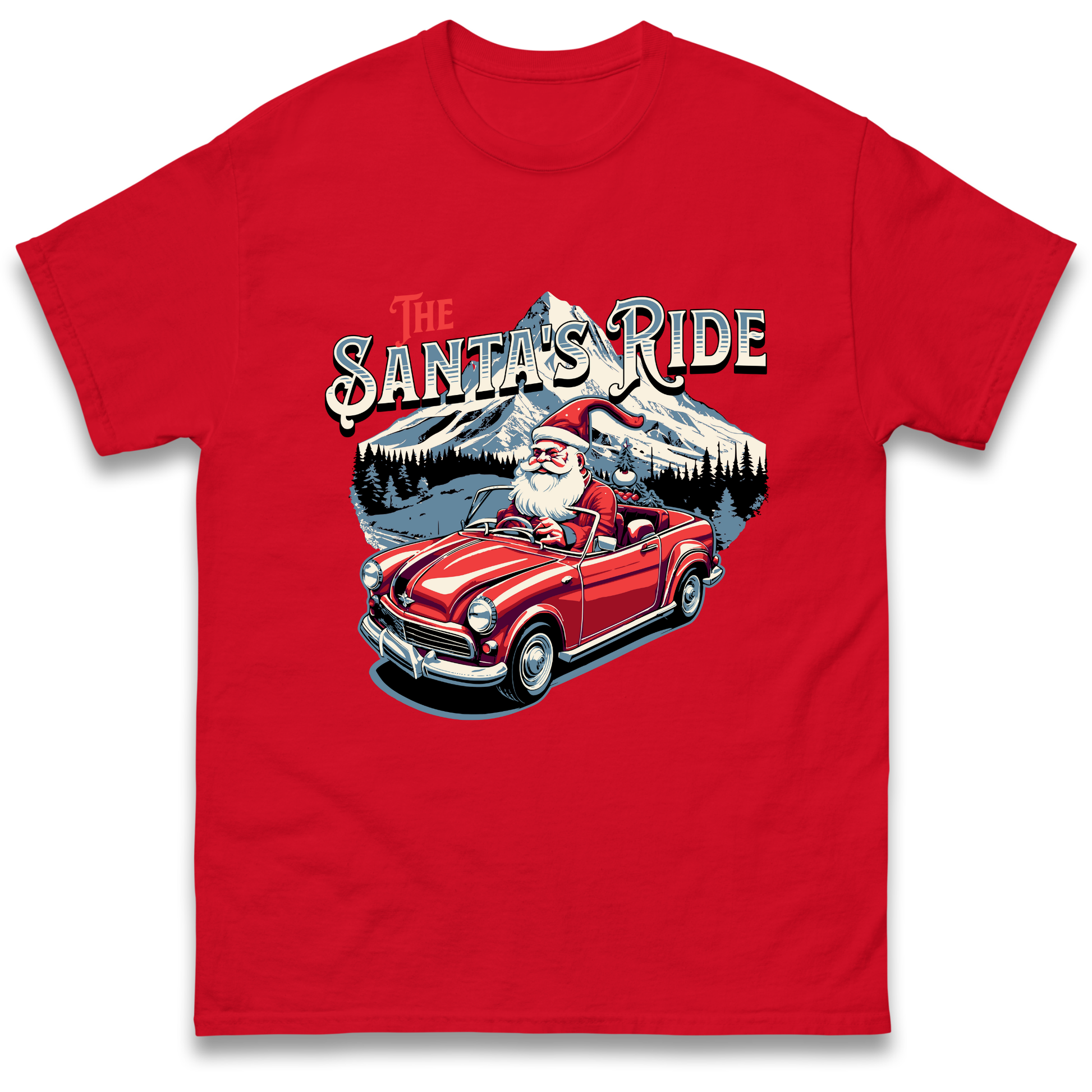 The Santas Ride Christmas T Shirt