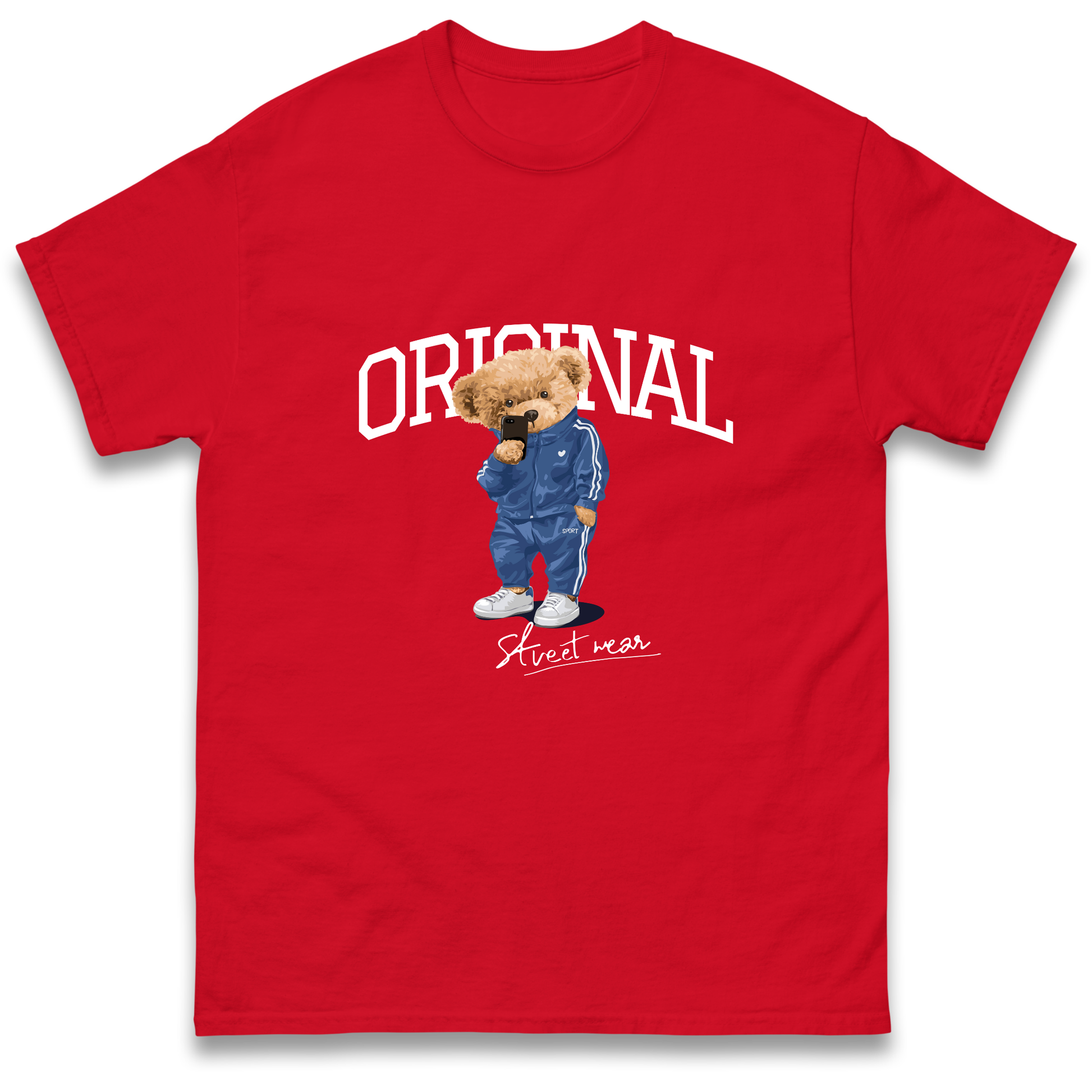 Teddy Bear Original Streetwear T Shirt