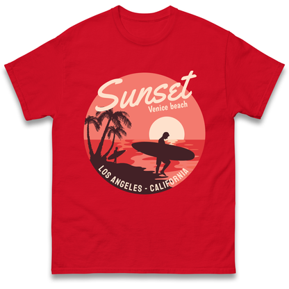 Sunset Venice Beach T Shirt