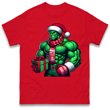 The Hulk Santa T Shirt