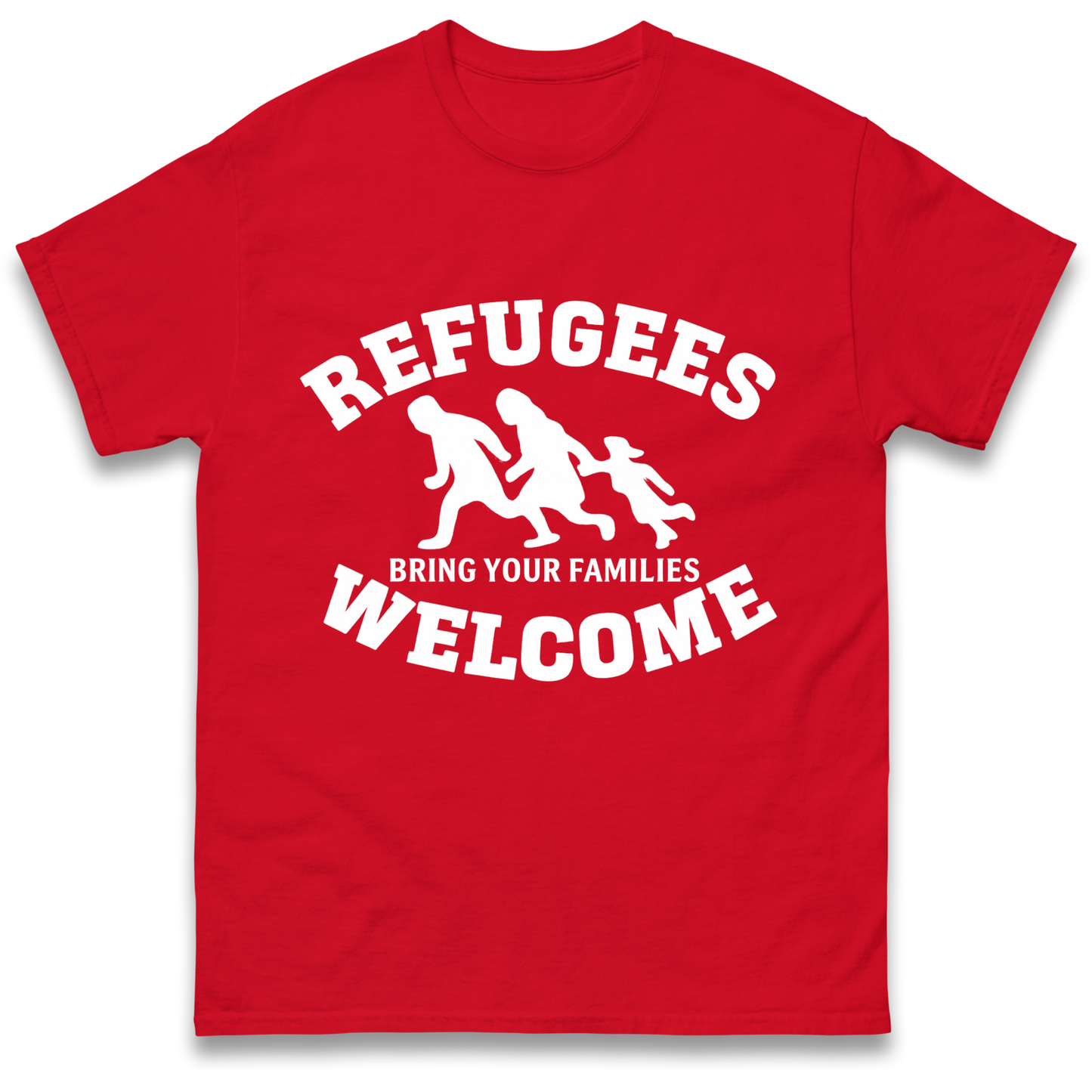Refugees Welcome T Shirt