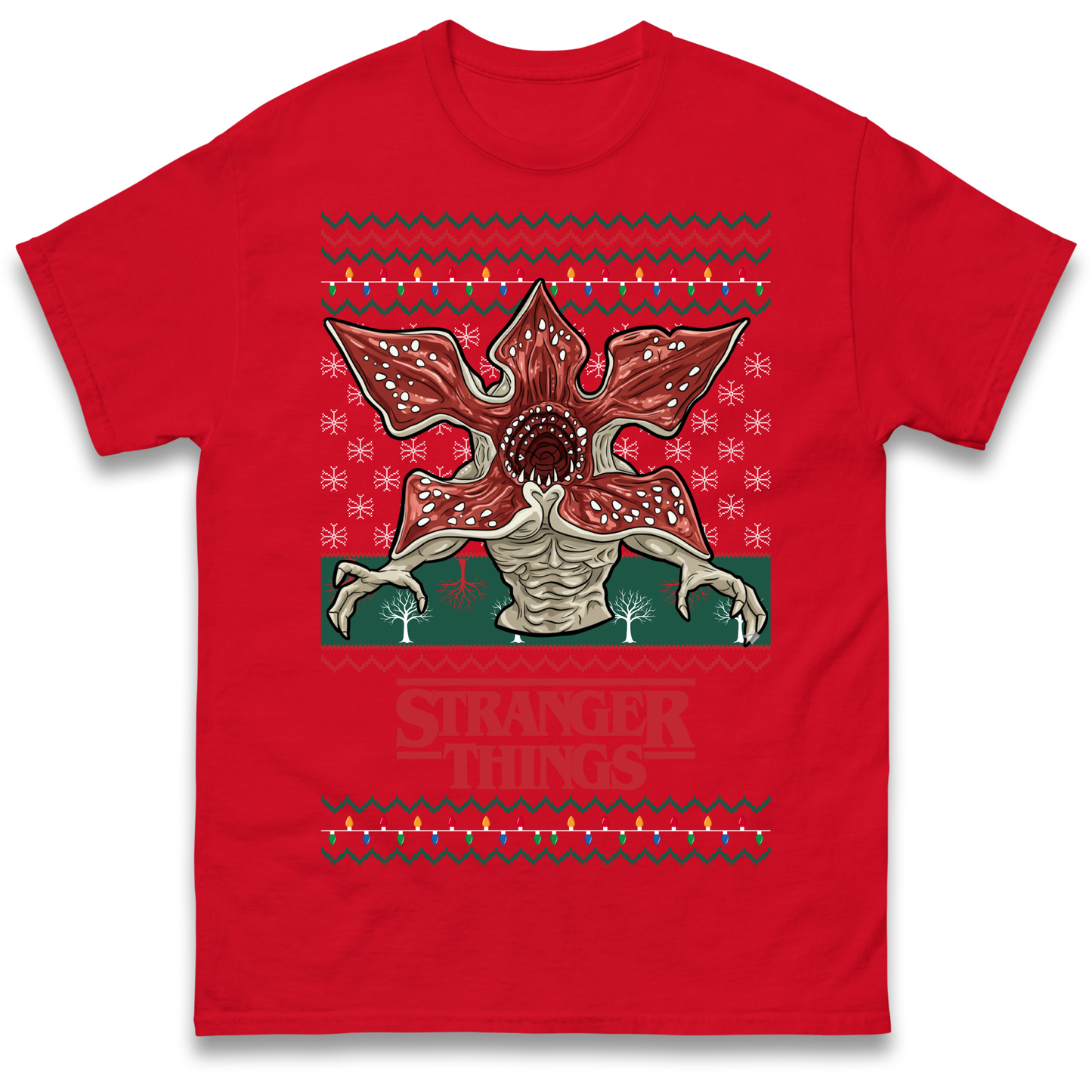Demogorgon Christmas T Shirt