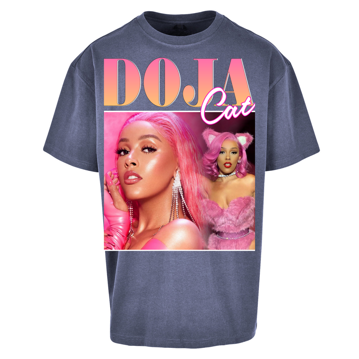Doja Cat Pink Bootleg Oversized T Shirt