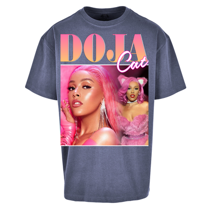 Doja Cat Pink Bootleg Oversized T Shirt