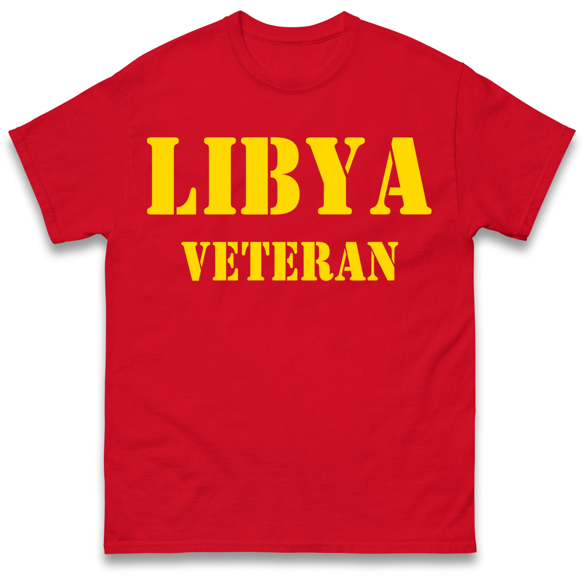 Libya Veteran T Shirt