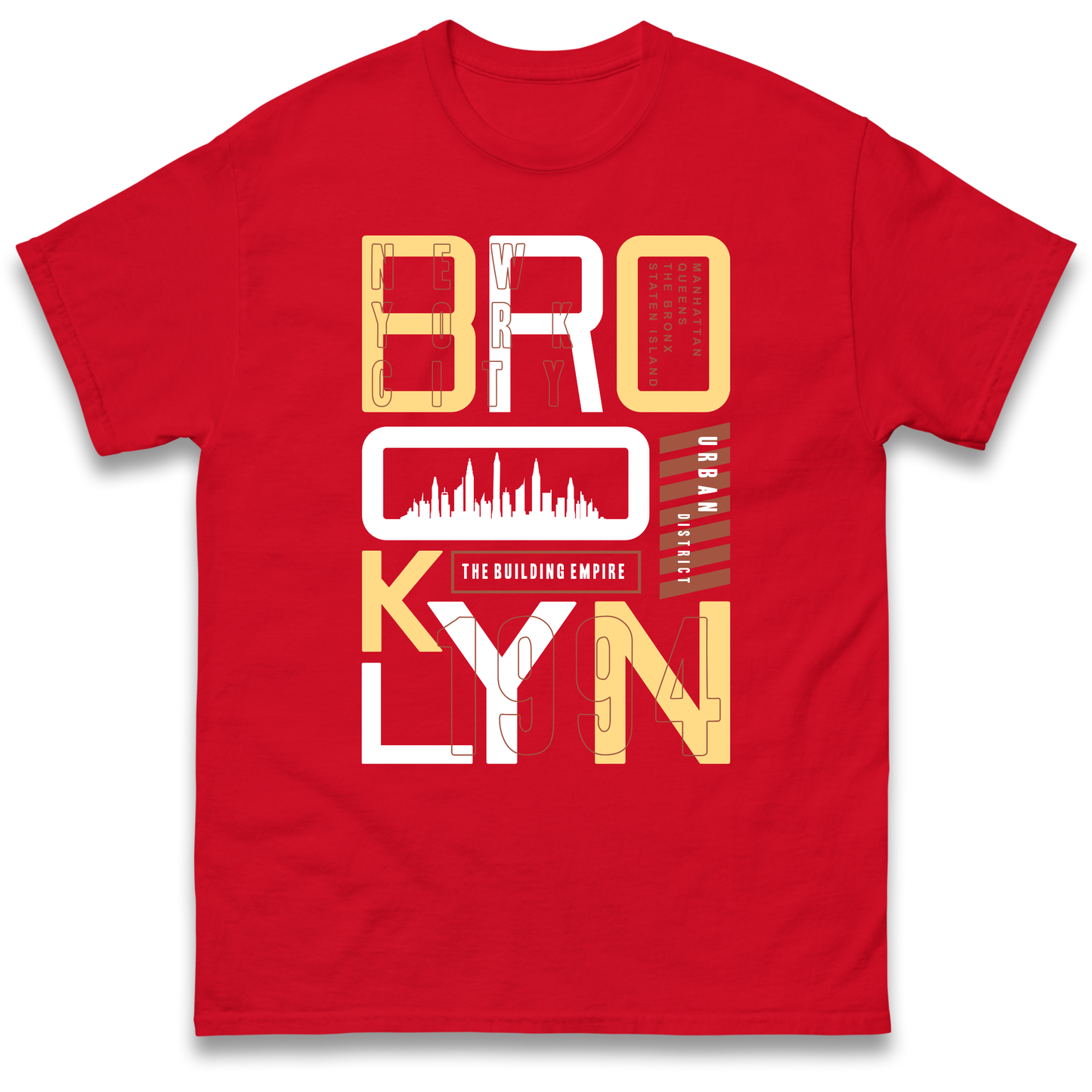 Brooklyn New York Urban District T Shirt