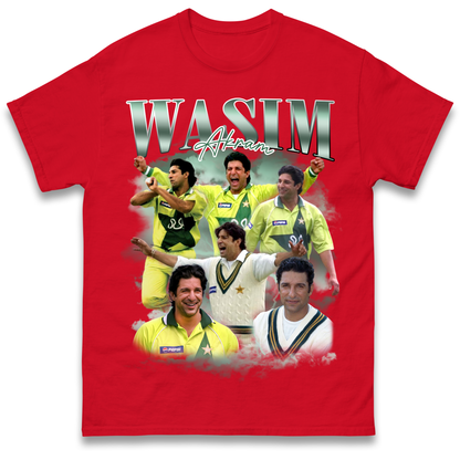 Wasim Akram T Shirt