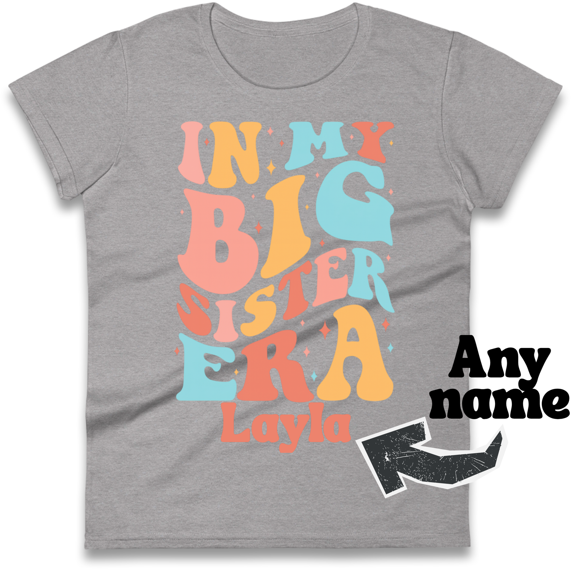 Big Sister Ladies T Shirt