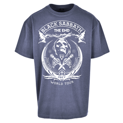 Black Sabbath The End World Tour oversized T Shirt