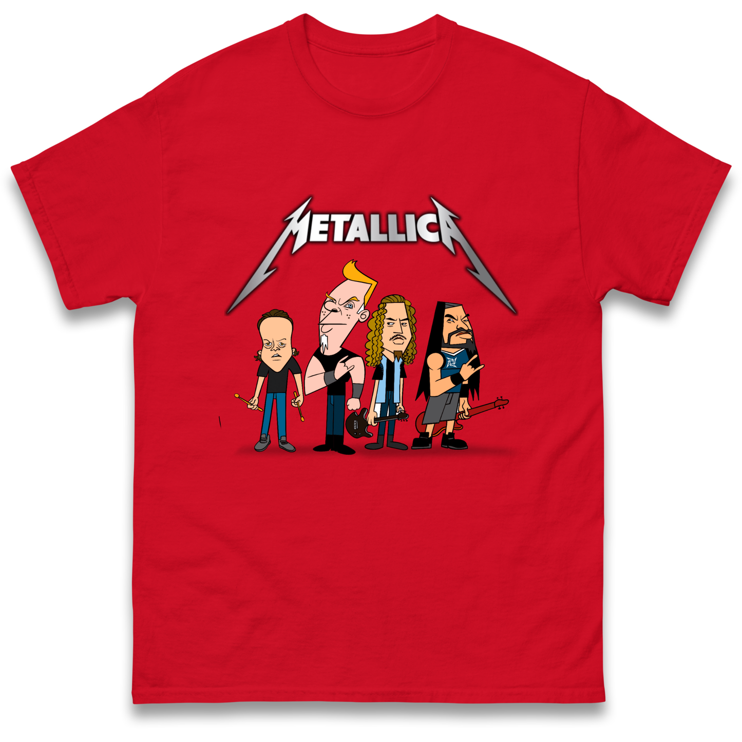 Metallica Cartoon T Shirt
