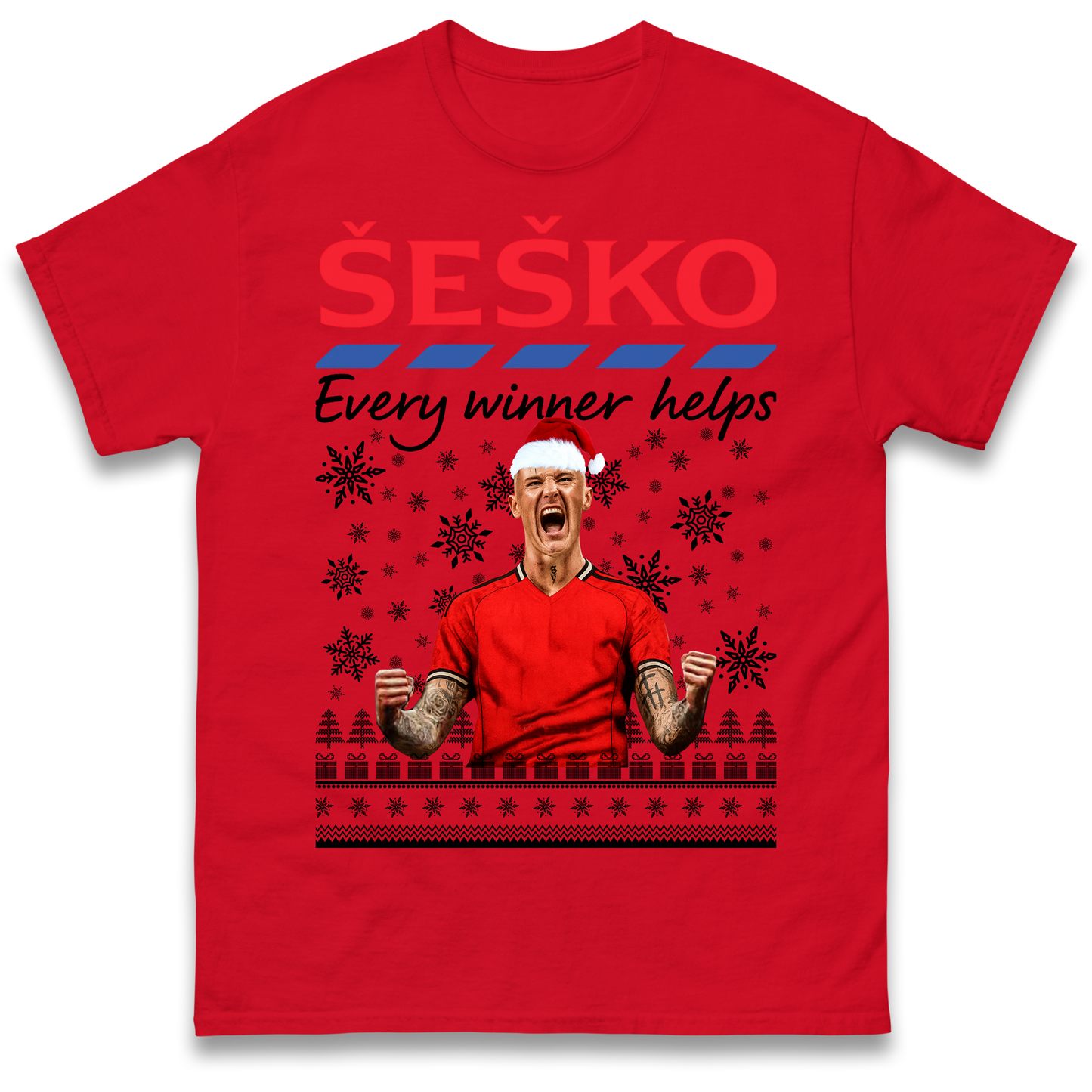 Benjamin Sesko Christmas T Shirt