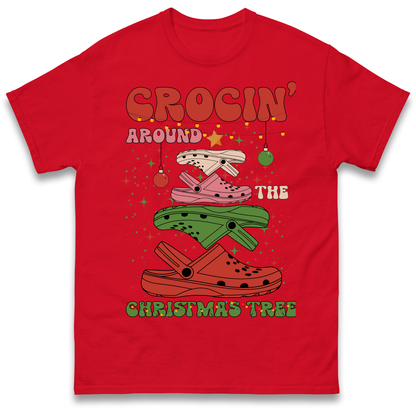 Crockin Around the Christmas Tree Christmas T Shirt