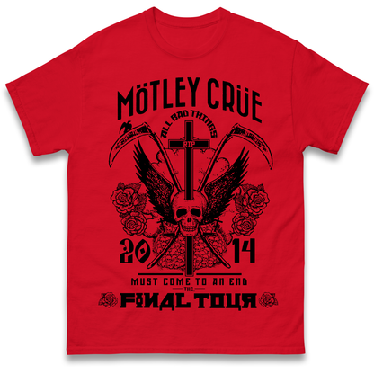 Motley Crue All Bad Things T Shirt