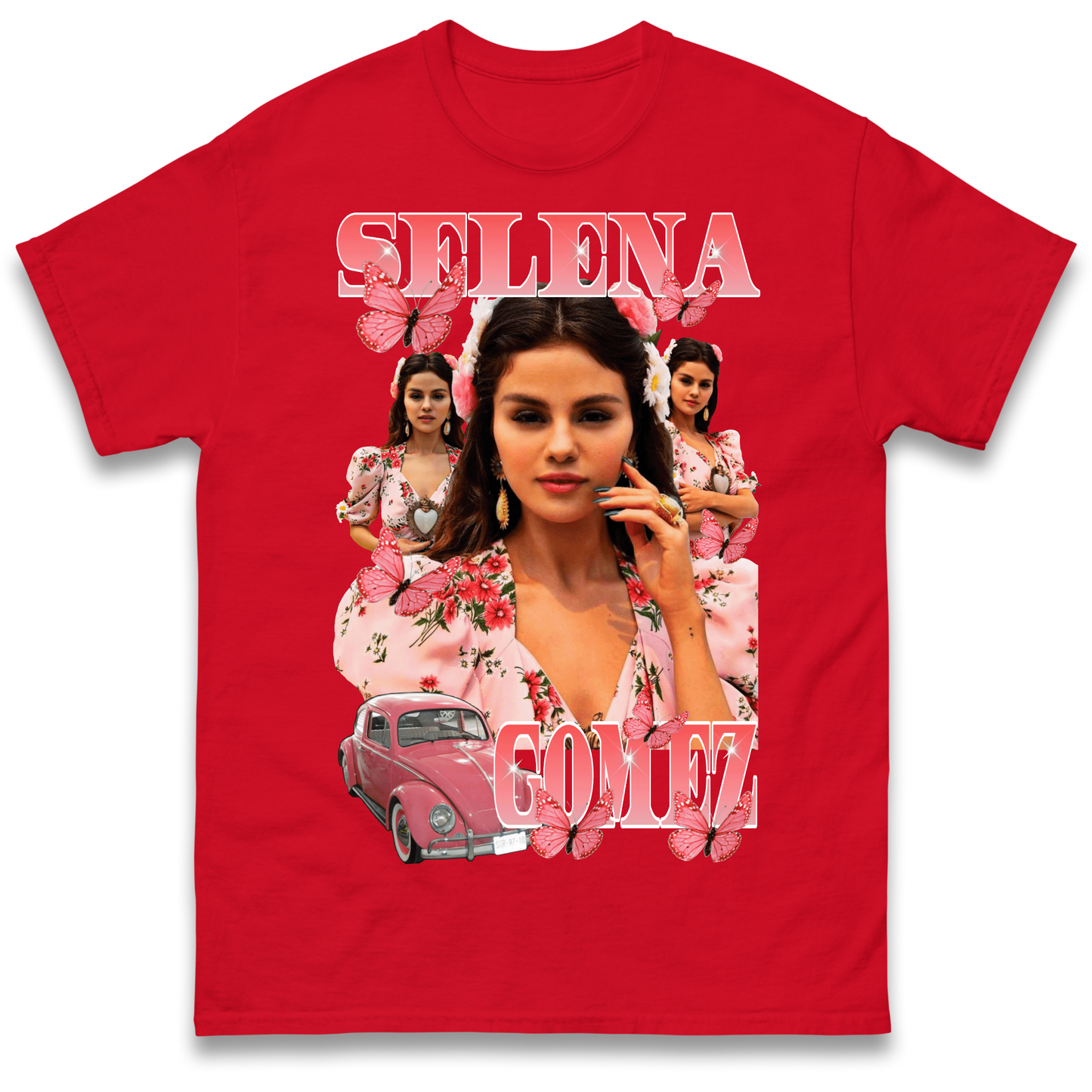 Selena Gomez Pink T Shirt