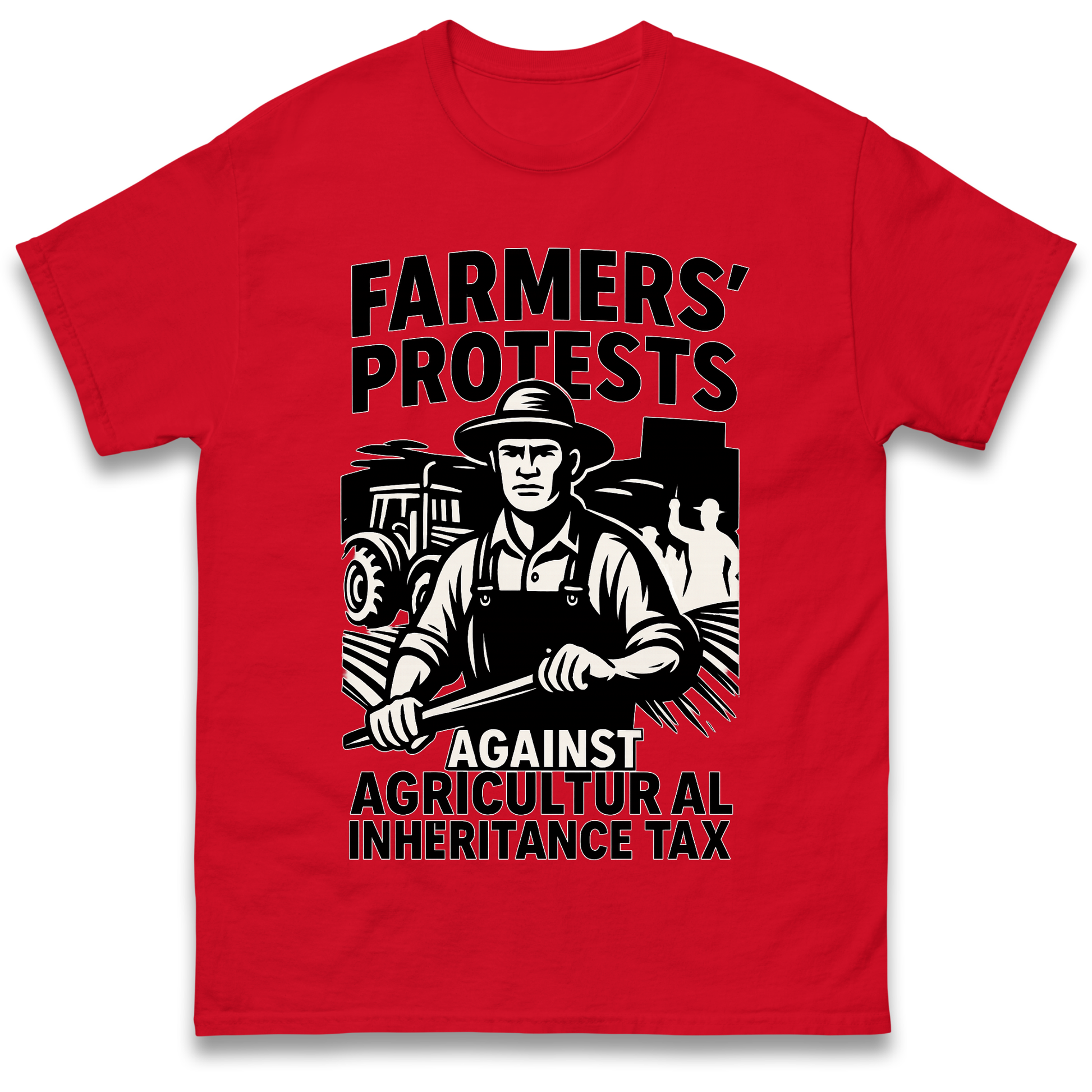 Farmers’ Protests Against Agricultural Inheritance Tax T Shirt