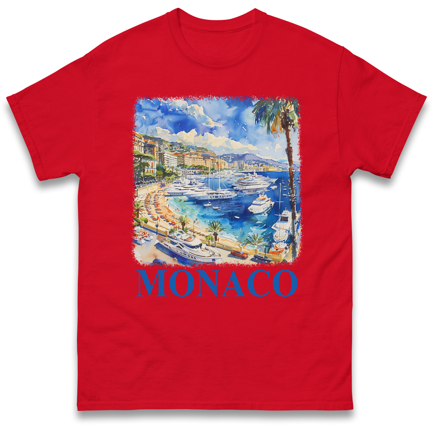 Monaco Painting T Shirt
