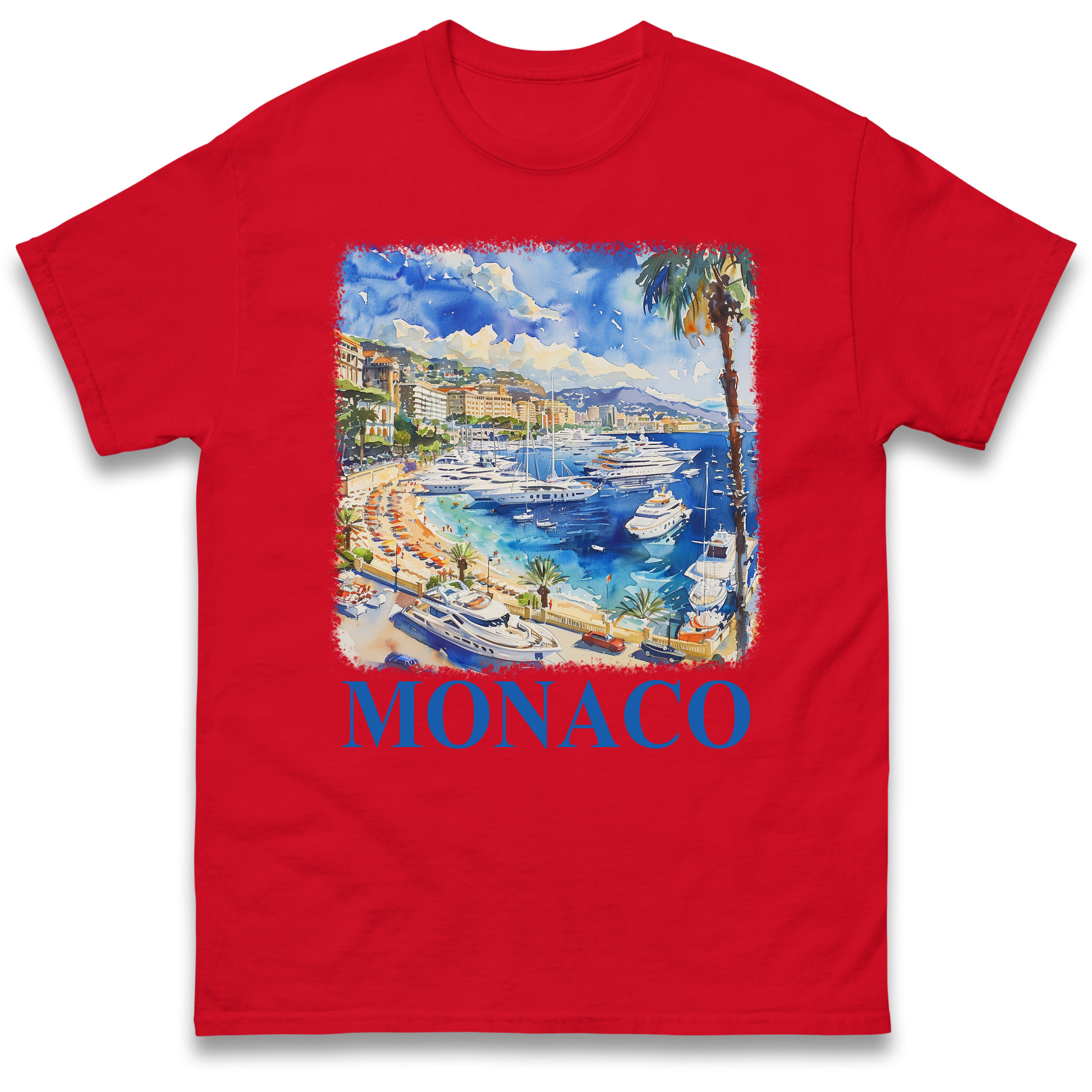 Monaco Painting T Shirt